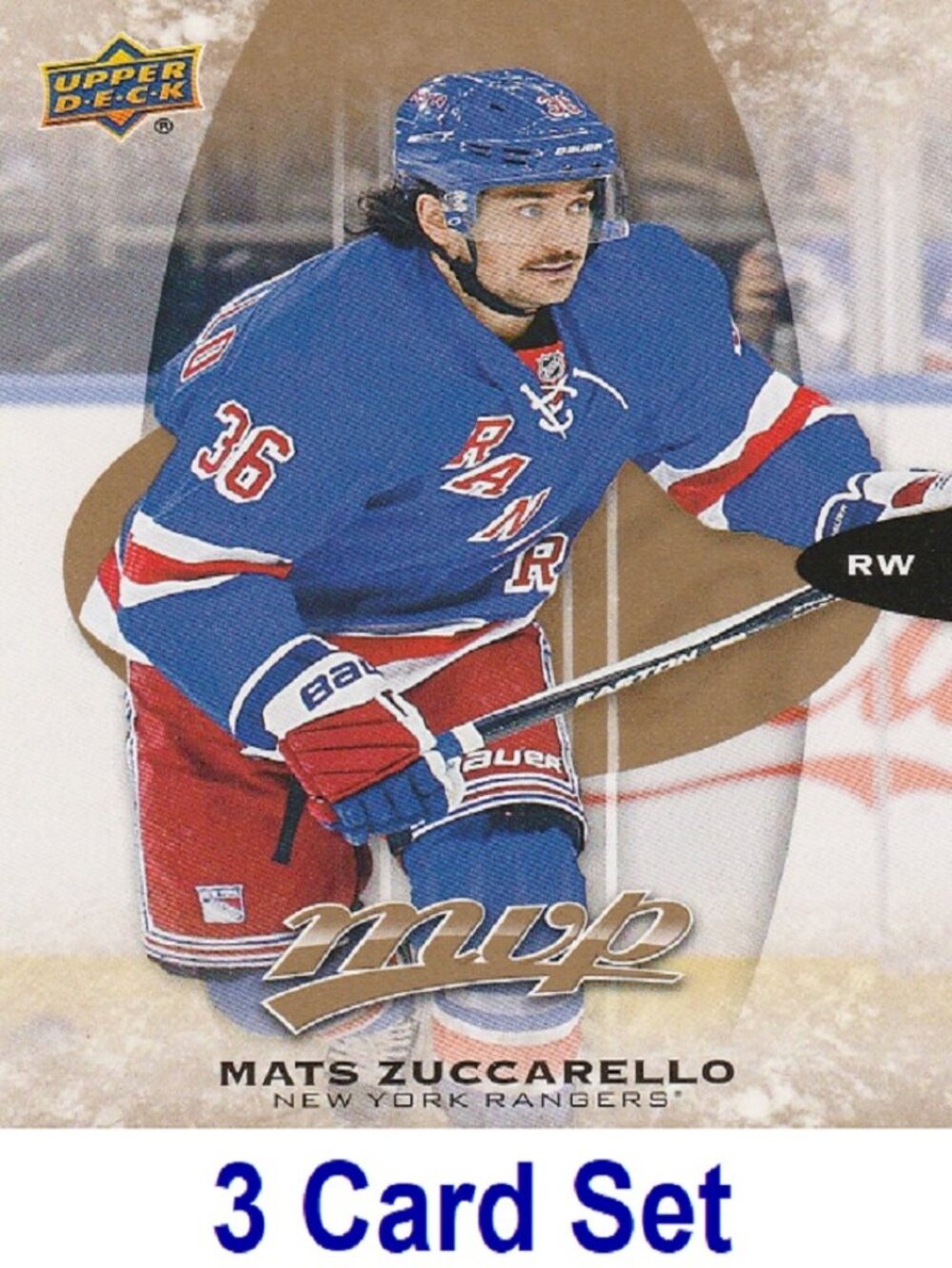 Mats Zuccarello Hockey Card Collection